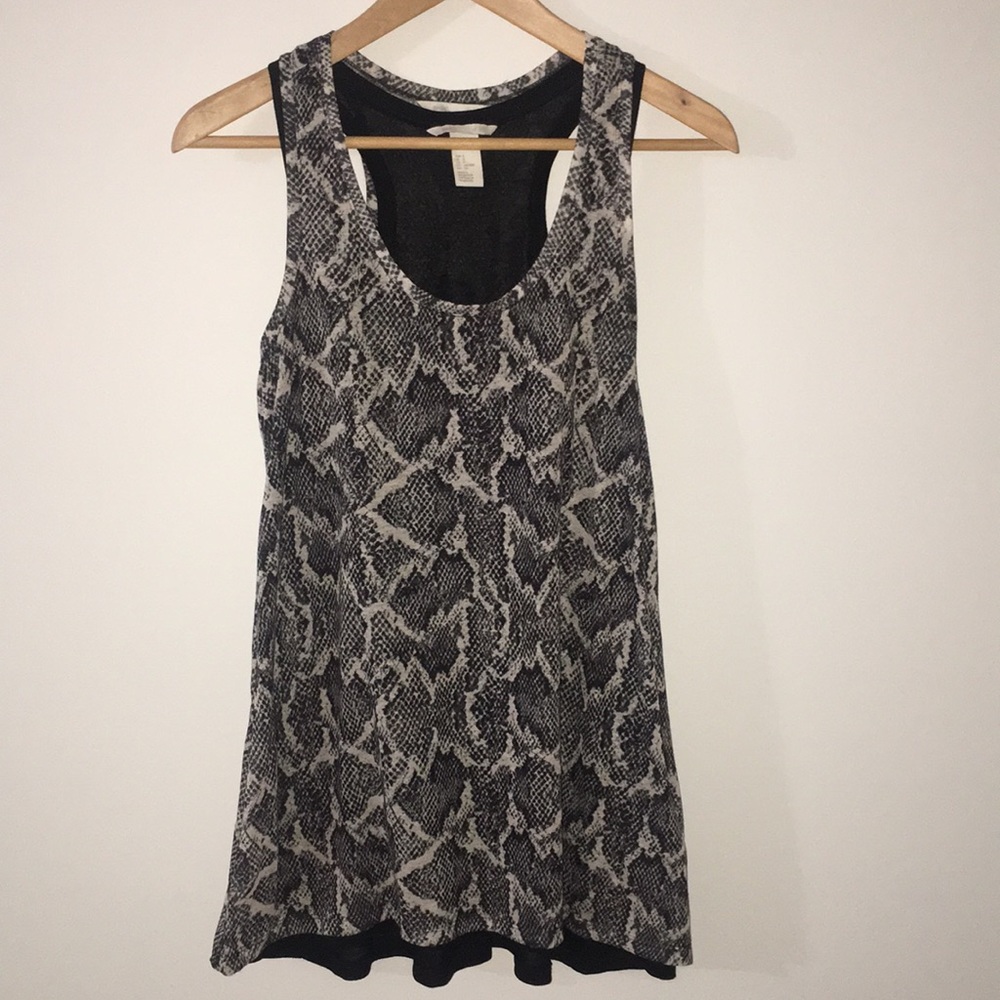 H&M  Snake Print Tunic/Tank Top